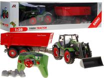Traktorius Agrimotor Series Farm Tractor, 1:28, žalia sp.