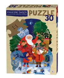 Dėlionė Magical Christmas 76105, 57.5 cm x 38.7 cm, 30 vnt., įvairių spalvų