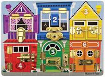 Развивающая доска Melissa & Doug Castles, многоцветный