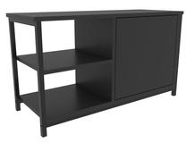 ТВ стол Kalune Design Muskegon, антрацитовый цв./черный цв., 89.6 см x 35.3 см x 50.8 см