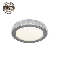 Valgusti lagi Domoletti Crystal 16702-L, LED, 4000 °K, 1 x 30 W, valge v. / kroom v.