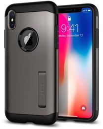 Чехол для телефона Spigen, серый цв., Apple