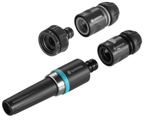 Purkštuko rinkinys Gardena EcoLine Basic Hose Fitting Set 18900-20, rankinis, 4 vnt.