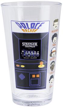 Glāze Paladone Stranger Things Arcade, caurspīdīga krās.