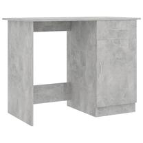 Rakstāmgalds ar skapi VLX Desk 801084, 100 cm x 50 cm, 76 cm, pelēka krās.