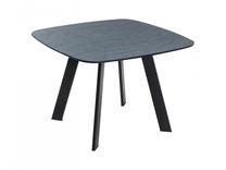 Kavos staliukas Dia, juoda sp./pilka sp., 60 cm x 60 cm x 41 cm