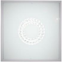 Valgusti lagi Candellux Lux 10-64509, LED, 4000 °K, 1 x 16 W, valge v. / satiin, 29 x 29 cm