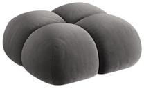 Pufas Cosmopolitan Design Loretto COS_POUF_120_F1_LORETTO6, pilka sp., 90 cm x 90 cm x 40 cm