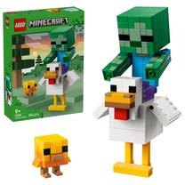 Konstruktors LEGO® Minecraft Cāļu žokejs 21582, 344 gab.