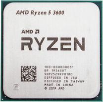 Protsessor AMD Ryzen 5 3600 3.6GHz 32MB TRAY 100-000000031, 3.6GHz, AM4, 32MB