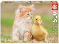 Пазл Educa Adorable Friends 18467, 34 см x 48 см, 500 шт., многоцветный