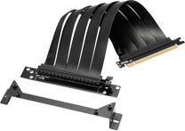 Vaizdo plokščių laikiklis Sharkoon Vertical Graphics Card Kit 4.0, juoda sp.