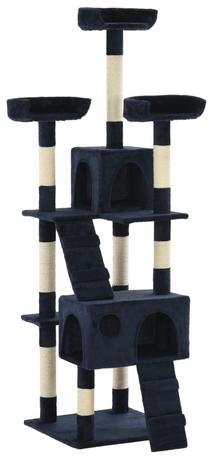 Kačių draskyklė VLX Cat Tree, 50 cm x 50 cm x 170 cm