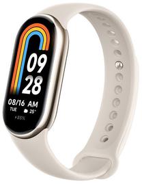 Viedais pulkstenis Xiaomi MI Band 8, zelta krās.