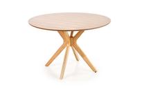 Stalas Nicolas, ąžuolo, 120 cm x 120 cm x 77 cm