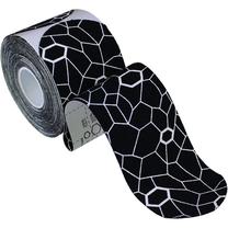 Teips Thera-Band Xact Stretch, balta krās./melna krās.