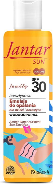 Priemonė įdegio priežiūrai Farmona Jantar Sun SPF30, 200 ml
