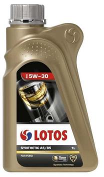 Motoreļļa Lotos Synthetic A5/B5 5W - 30, sintētiskais, 1 l