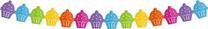 Гирлянда GoDan Cupcakes, многоцветный, 360 см