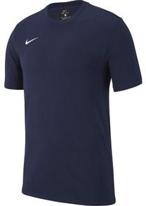 Футболка с короткими рукавами, мужские Nike, синий цв., s