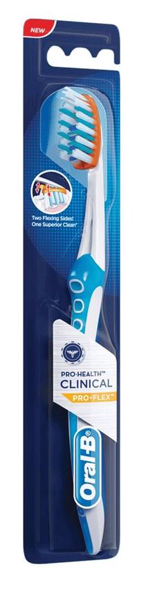 Dantų šepetėlis Oral-B, mėlyna sp./balta sp.