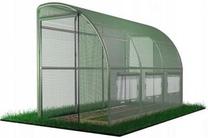 Kasvuhoone Wall Garden Greenhouse 402917, polüetüleen, 4 x 1.5 m, roheline v.