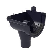 Kreisās puses piltuve Scala G80, polivinilhlorīds (pvc), brūna krās.