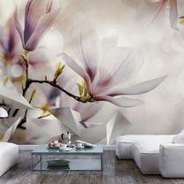 Fototapete Artgeist Subtle Magnolias XLFT1848SAM, 175 cm x 175 cm