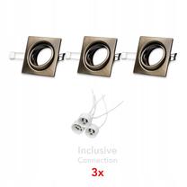 Šviestuvas įleidžiamas Spot-Light Cristaldream, GU10, platinos sp., 50 W