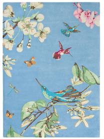 Paklājs Benuta Hummingbird 60007097-22101, zila krās., 180 cm x 120 cm
