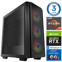 Stacionārs dators Intop AMD Ryzen 7 8700F, DDR5 32 GB, SSD 1 TB, Nvidia GeForce RTX3050 6 GB GDDR6, Windows 11 Pro