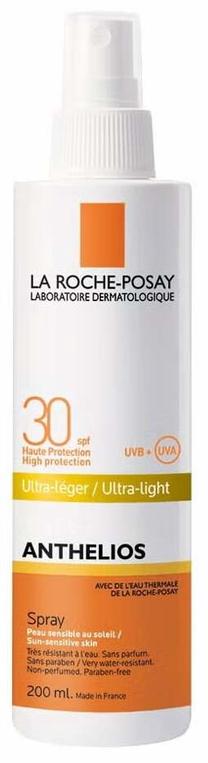 Priemonė įdegio priežiūrai kūnui La Roche Posay Anthelios Invisible SPF30, 200 ml