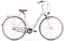 Dviratis miesto Romet Art Deco 3, 28 ", 17'' rėmas, mėlyna sp./balta sp.