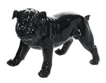Figūriņa Kayoom Bulldog 21-J NCOF7, 40 cm, melna krās.