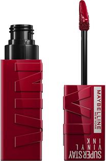 Lūpų dažai Maybelline SuperStay Vinyl Ink, 4.2 ml, bordo sp., 55 royal