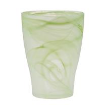 Puķu pods Scheurich 55821, rūdītais stikls, Ø 17 cm, zaļa krās.