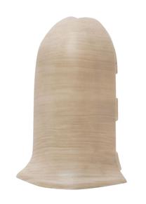 Наружный угол плинтуса Salag NGF56 NGTZ73, 2.3 см x 5.6 см, дубовый цв.