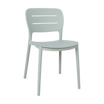 Lauko kėdė Home4you Mango, žalia sp./pilka sp., 53.5 cm x 42.5 cm x 79 cm