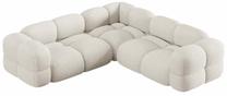 Kampinė sofa Cosmopolitan Design Loretto Sorella 03, beige melange sp., 250 x 250 cm x 68 cm