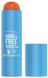 Vaigu ēnas Rimmel London Kind & Free Tinted Multi Stick, 004 tangerine dream, 5 g