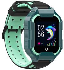 Viedais pulkstenis Garett Electronics Kids Neon 4G, zaļa krās.