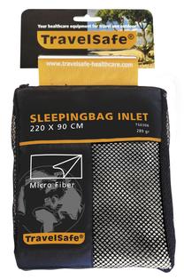 Miegmaišio įdėklas TravelSafe, balta sp., 220 cm