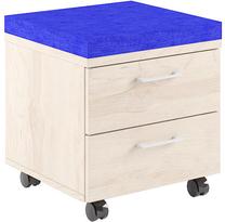 Biuro spinta Skyland Xten XMC-2D, šviesiai ruda sp., 50.4 cm x 45 cm x 46.5 cm