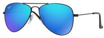 Sporta saulesbrilles Ray-Ban Aviator Junior RJ9506S 201/55, 50 mm, zila krās./melna krās.
