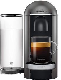 Kapsulu kafijas automāts Krups Vertuo Plus XN900T, pelēka krās.