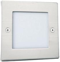 Lampa padziļinājums Searchlight Ankle, 6000°K, LED, sudraba krās., 1 W