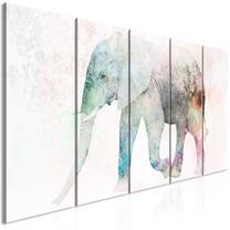 Reproduktsioon Artgeist Painted Elephant DKNW0085SPWD, 100 cm x 40 cm