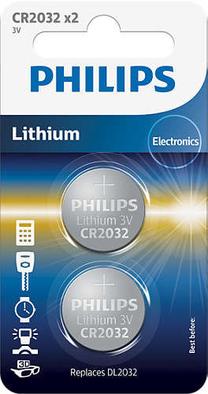 Elementai Philips, CR2032