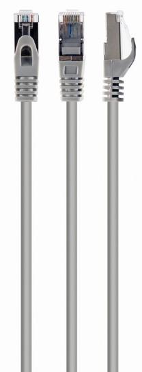 Кабель Gembird PP6A-LSZHCU-50M RJ-45, RJ-45, 50 м, серый цв.