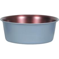 Bļoda dzīvniekam Zolux Copper, 2.7 l, sarkana krās./pelēka krās.